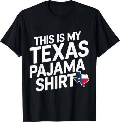 This is My Texas Pajama Shirt Lone Star State Shirt T-Shirt