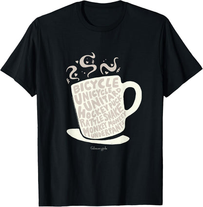 Gilmore Girls Bicycle Unicycle Unitard Coffee Mug TV Show T-Shirt