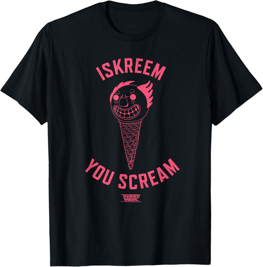 Twisted Metal ISkreem T-Shirt - Officially Licensed T-Shirt