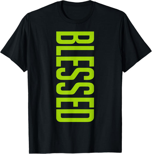 Voltage Green Yellow Black Graphic Match T-Shirt
