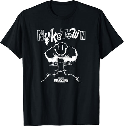 Call of Duty Nuketown Smile Explosion Video Game T-Shirt