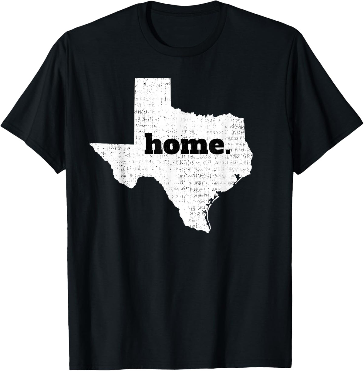 Texas Home State Pride Map T-Shirt