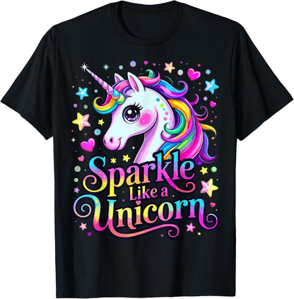 Cute Sparkle Like a Unicorn T-Shirt