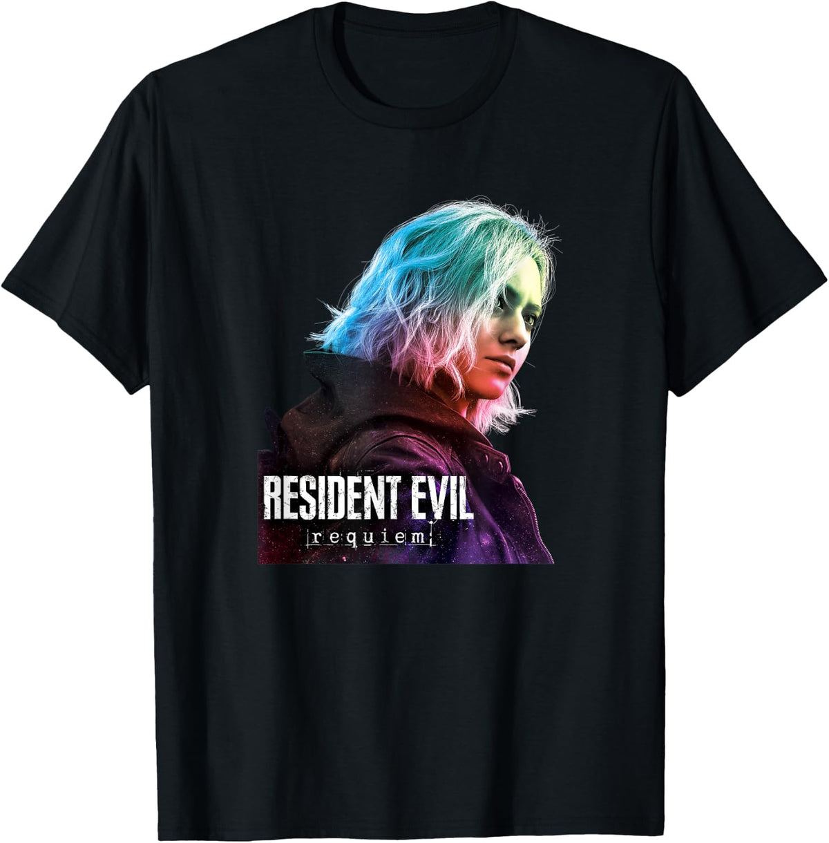Resident Evil Requiem Gaming Design T-Shirt