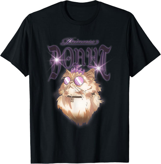 Airbrushed Princess Donut Series Book T-Shirt