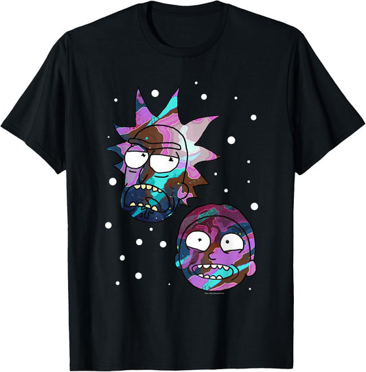 Rick and Morty Space Heads T-Shirt
