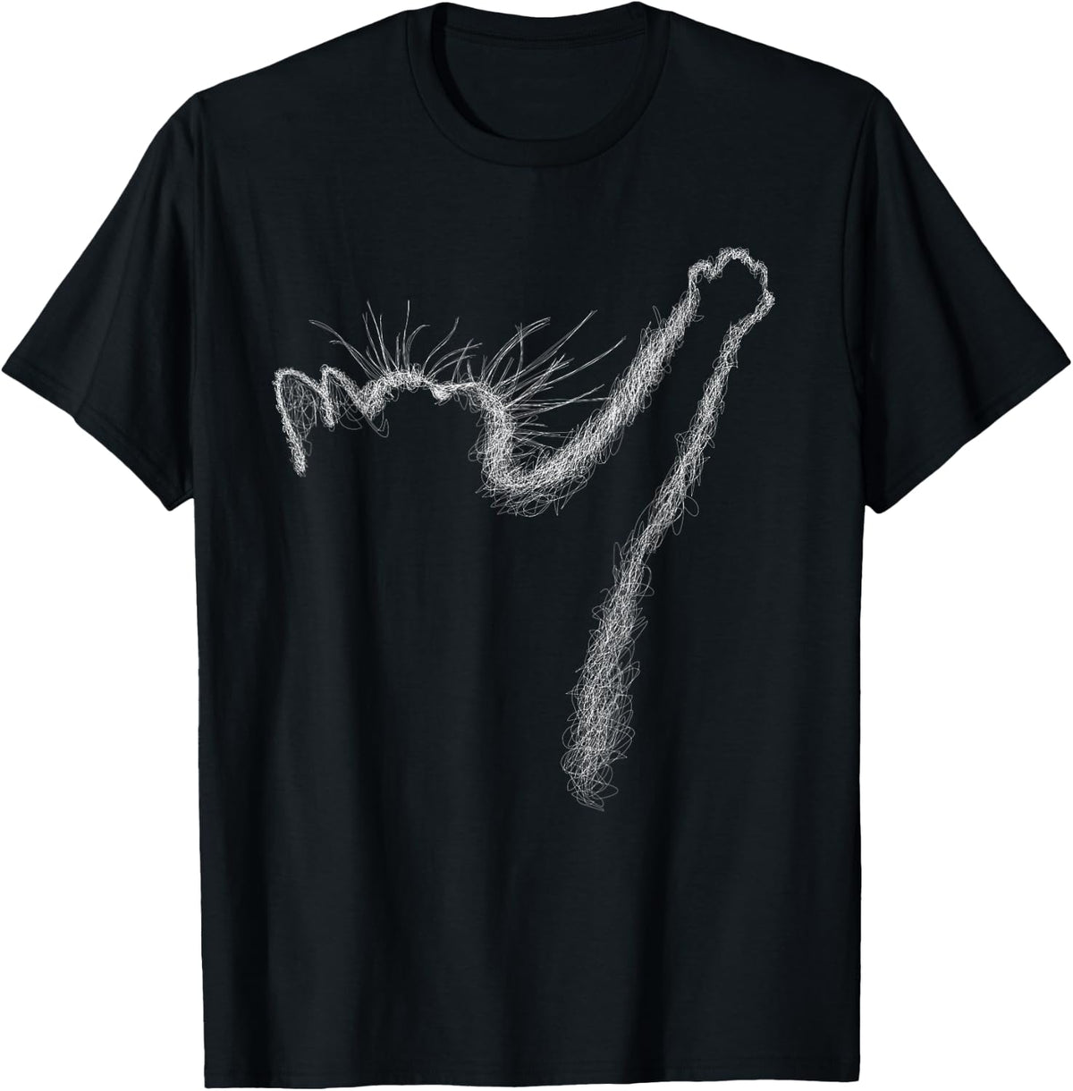 Cute Cat scribble art sketch for kitten lovers Kitty cats T-Shirt