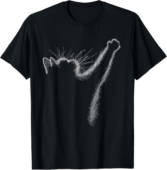 Cute Cat scribble art sketch for kitten lovers Kitty cats T-Shirt