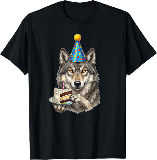 Wolf Birthday T-Shirt