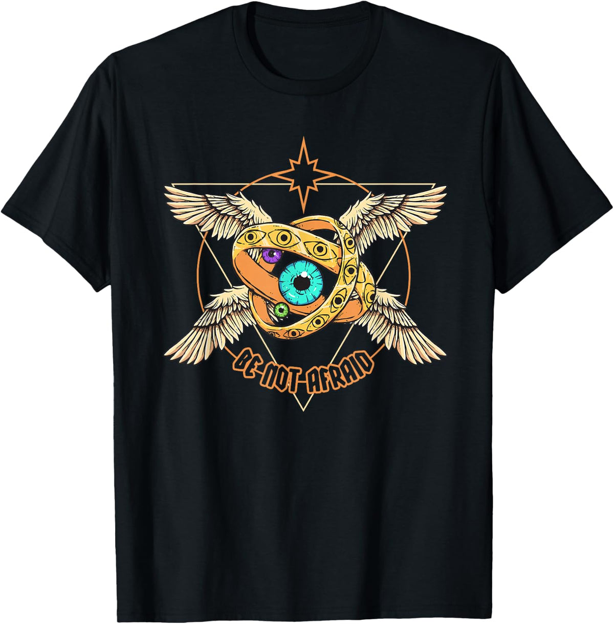 Not Afraid Biblically Accurate Angel Seraphim Ophanim Seraph T-Shirt