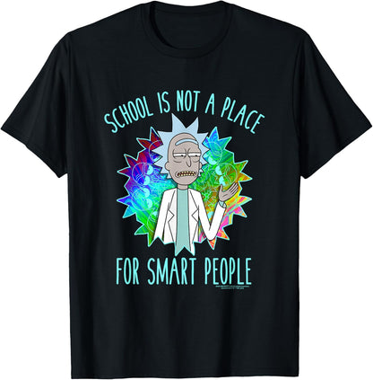 Rick and Morty School T-Shirt