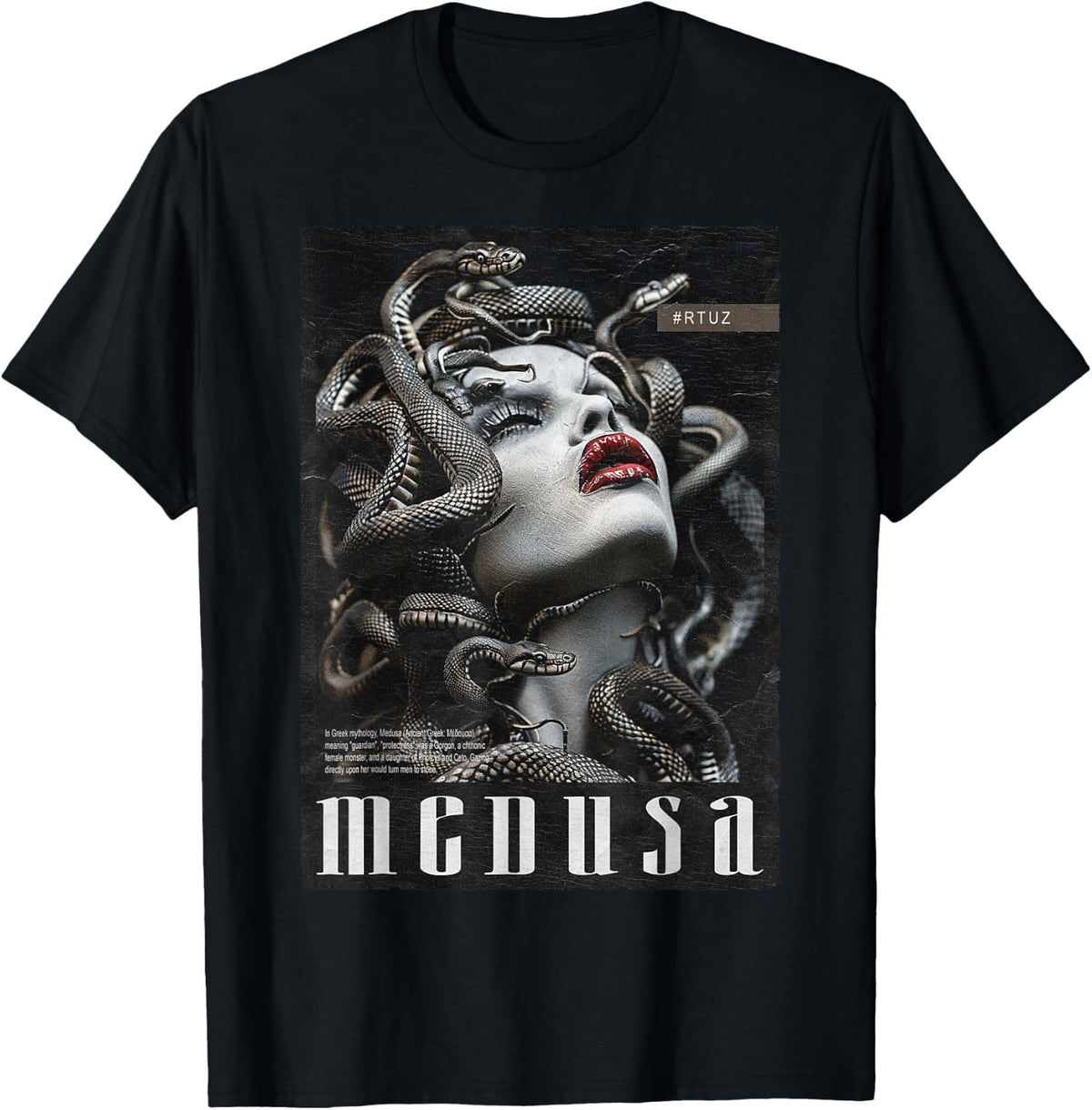 Gorgon Medusa Goddess Snake Greek Mythology Medusa T-Shirt