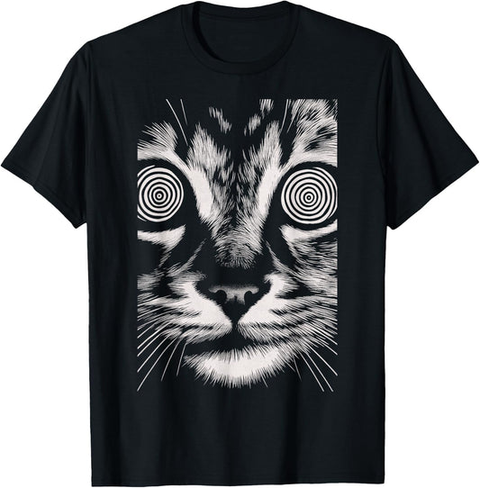 Cat Hip Hop Y2K Vintage Retro Hipster Edgy Streetwear Cat T-Shirt