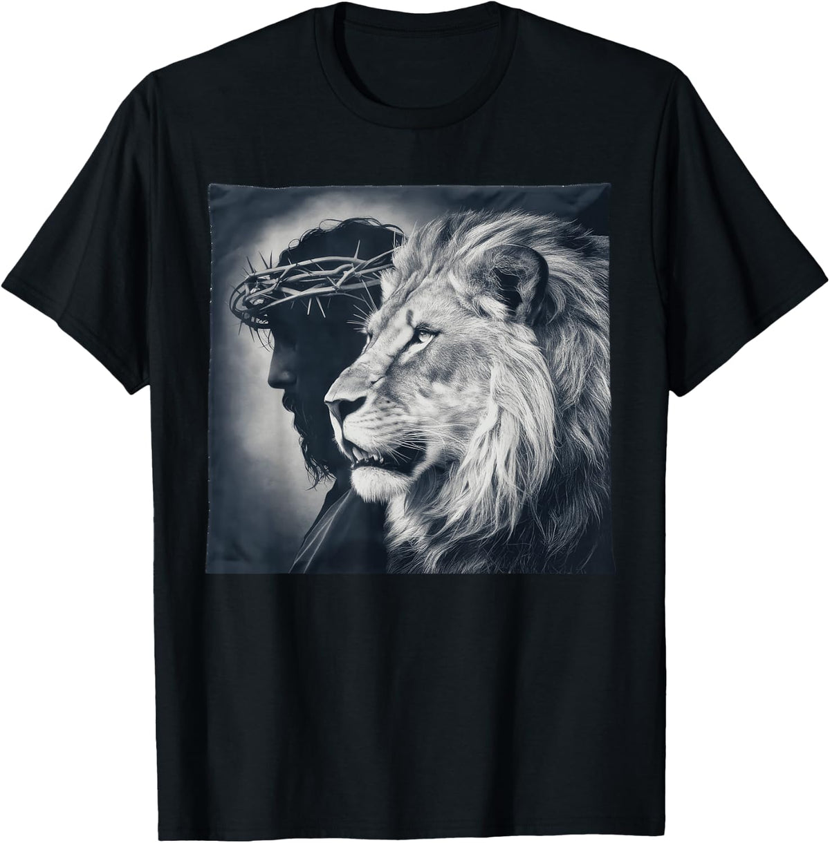 Lion of Judah Christian Cross T-Shirt