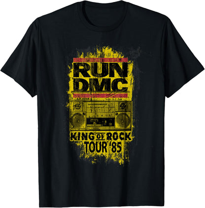 Run DMC Official King of Rock Tour '85 T-Shirt