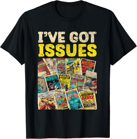 Comic Collector Comic Reader Reading Comic Books T-Shirt