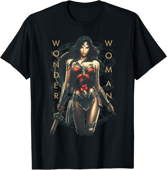Wonder Woman Movie Armed and Dangerous T-Shirt Small