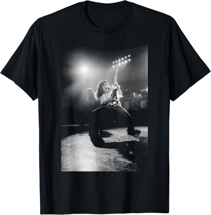 American Rock Guitarist On Stage At Theatre By Simon Fowler T-Shirt