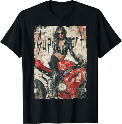 Supersport Bike Superbike Racing Motorbike Racing Motorcycle T-Shirt