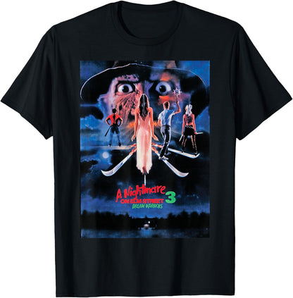 A Nightmare On Elm Street 3 Dream Warriors Poster T-Shirt