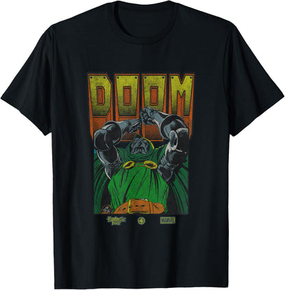 Marvel Comics Doctor Doom Retro Villain Strike T-Shirt