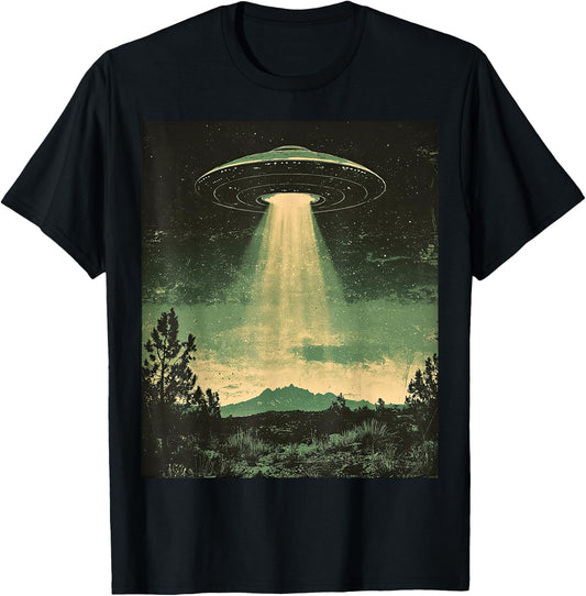 UFO Alien Spaceship Flying Saucer Space Ufology Astrobiology T-Shirt